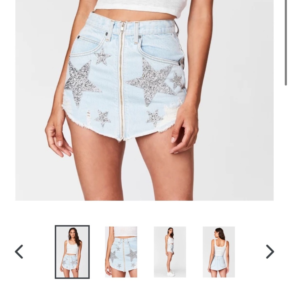 Carmar Beatrice Denim Skirt